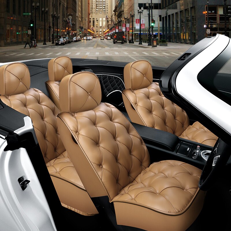 Luxurious Ride Leather Car Seat Cover