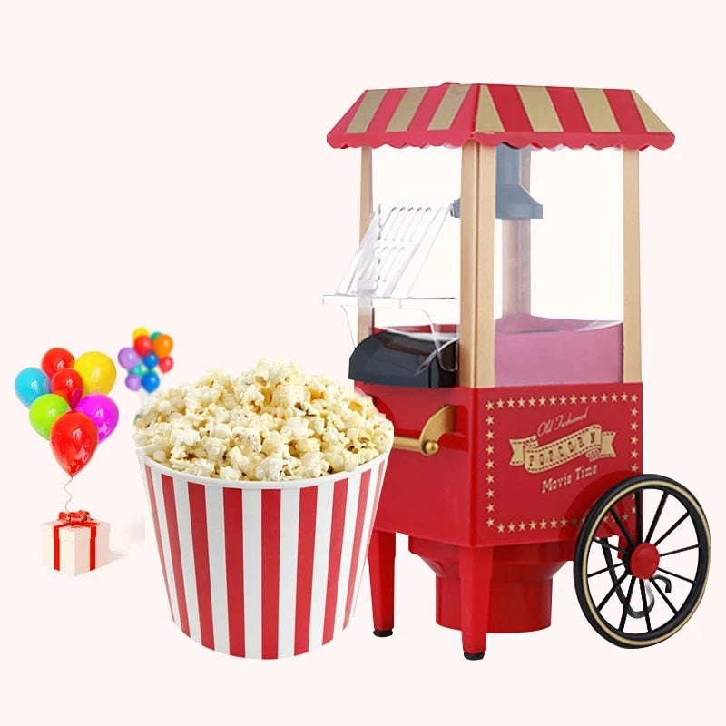 Mini Vintage Electric Popcorn Machine