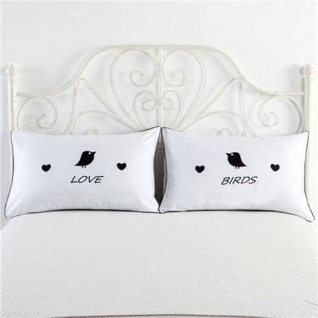 Couple Cute Bedding Pillow Cases