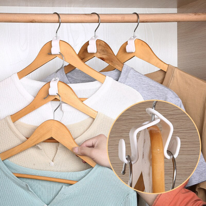 Space-Saving Coat Hanger Hook