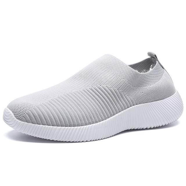 Breathable Slip on Knit Running Shoes