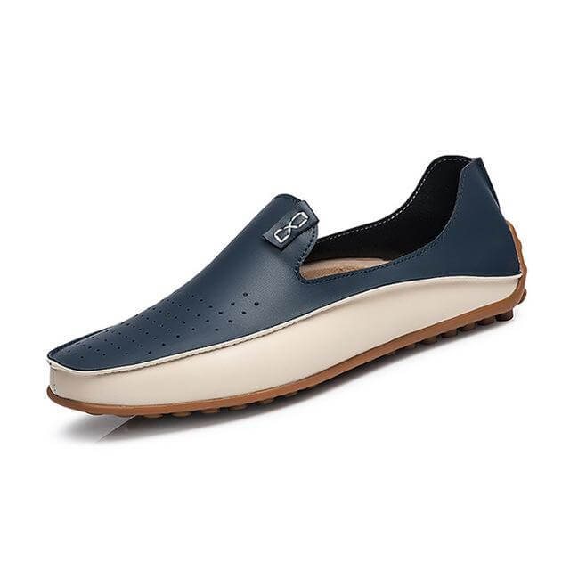 Men Driving Shoes Leather Loafers