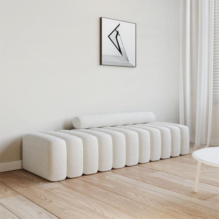 Nordic Style Elegant Living Room Ottoman Hallway Bench