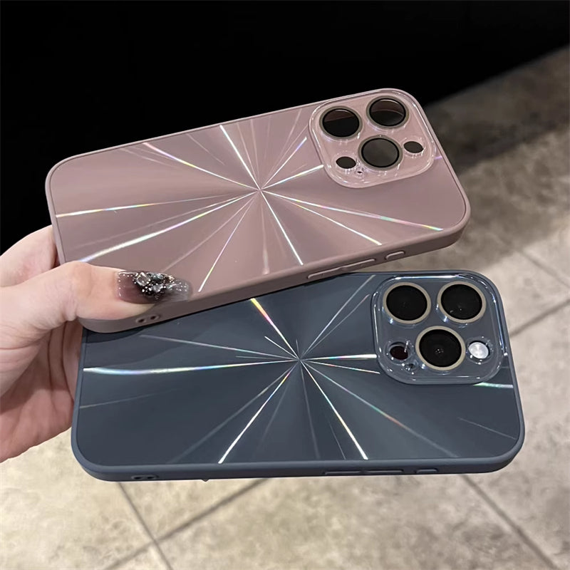 Reflective Laser Aurora iPhone Case