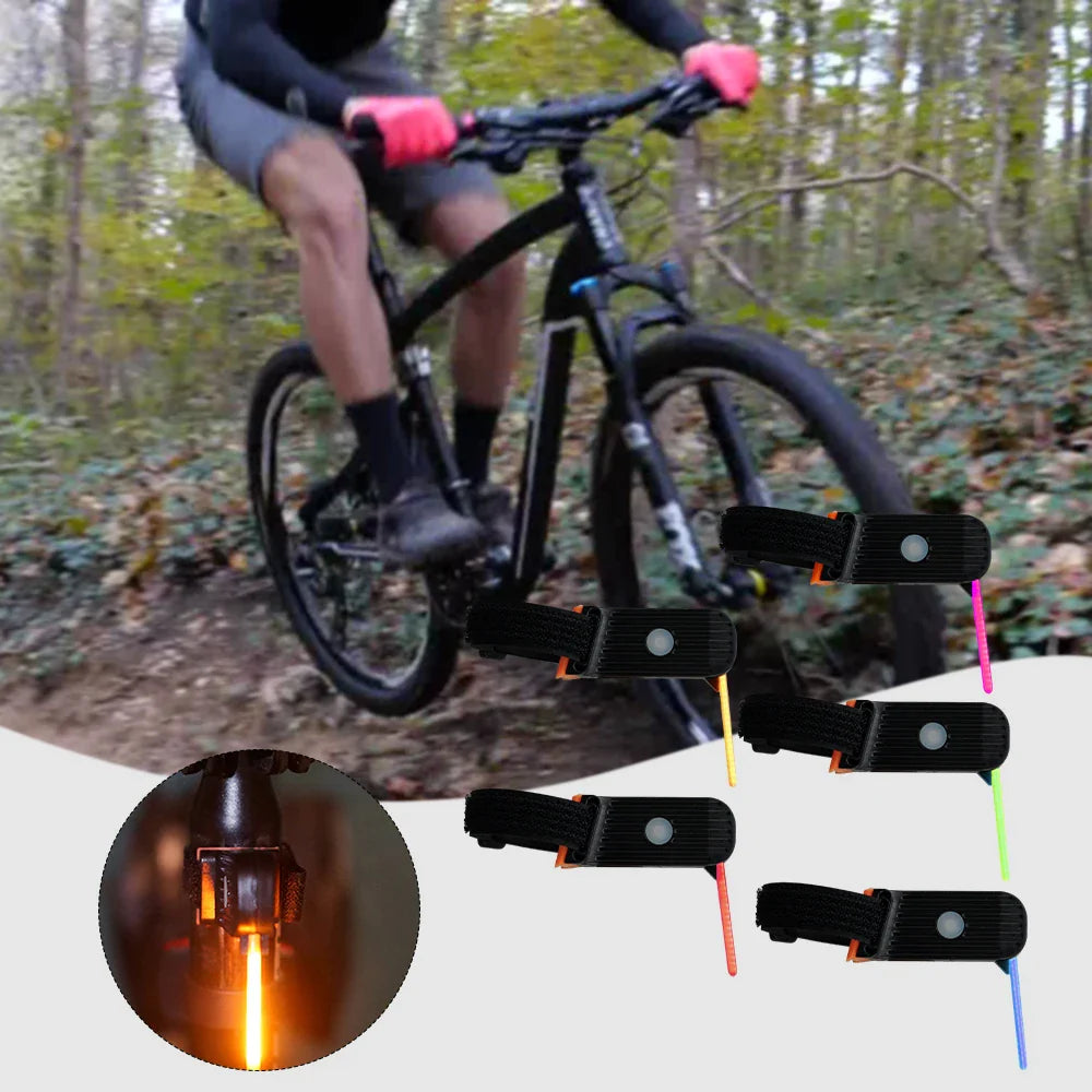 Waterproof Rechargeable LED Safe Ride Bike Tail Light