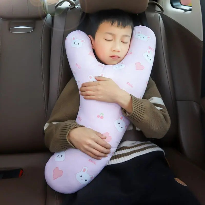 Car Snuggle Spot Seat Belt Shoulder Protector Sleeping Pillow