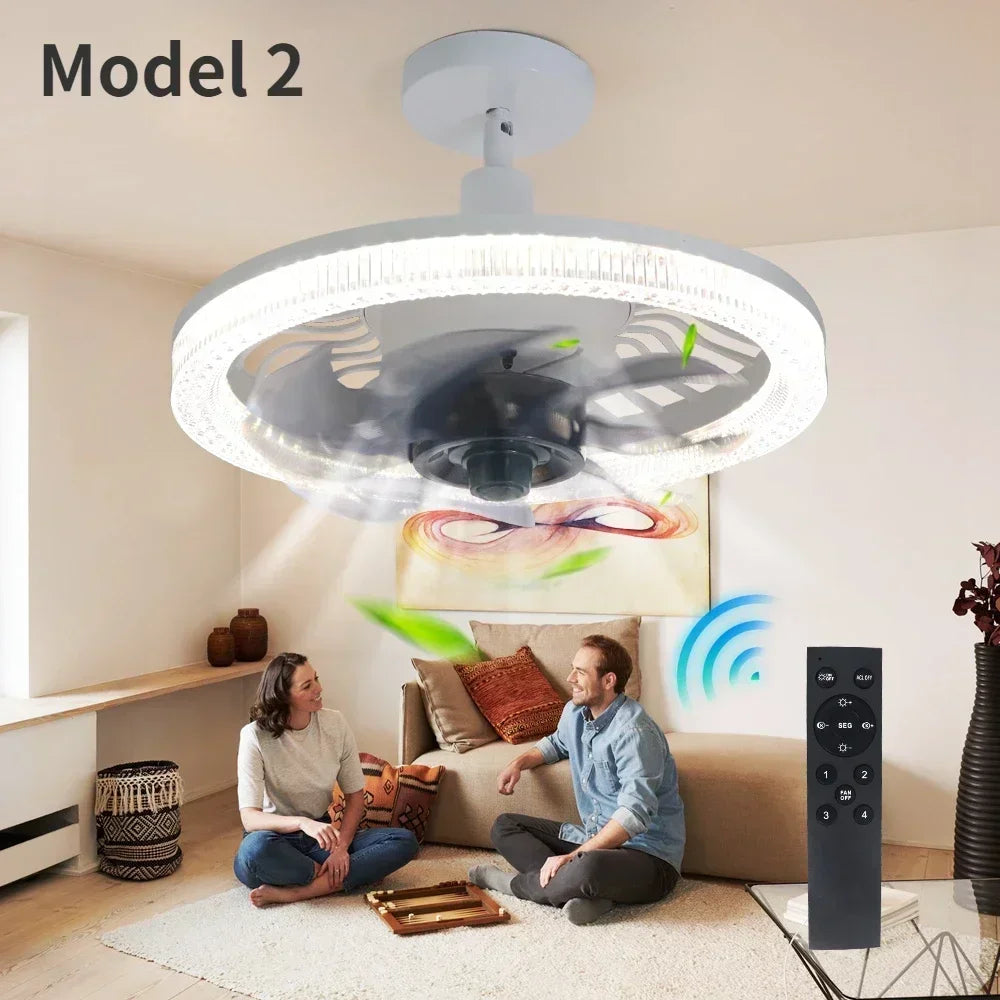 3in1 Remote Control Noise-Free Noise Elegant Fan Lamp