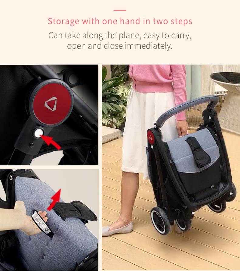 Foldable Light Weight Baby Stroller