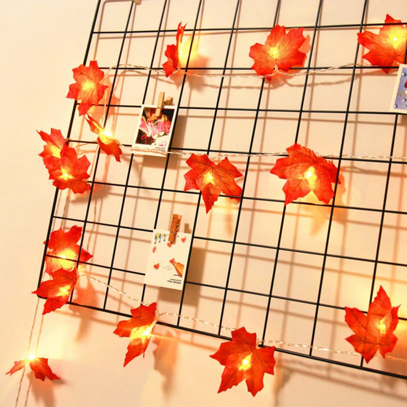 Fairy Autumn Leaves Light Set