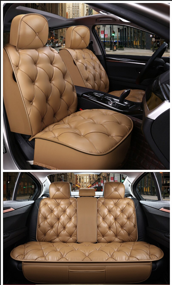 Luxurious Ride Leather Car Seat Cover