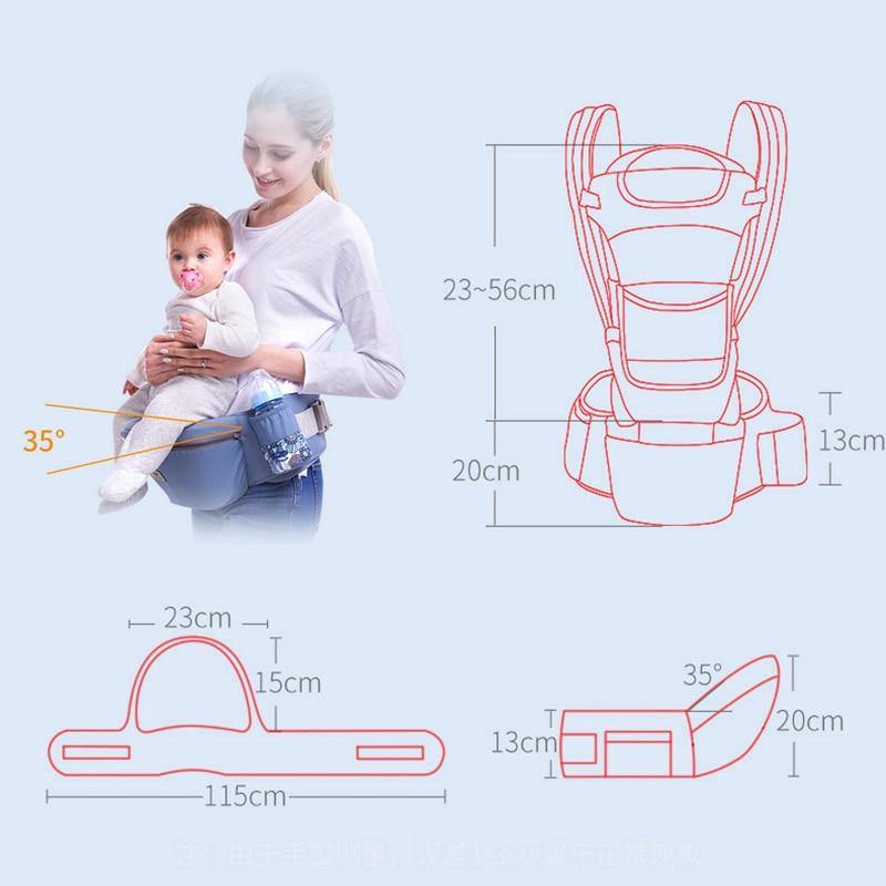 Travel Ergonomic Shoulder Backpack Baby Carrier