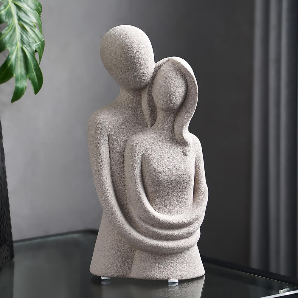 Nordic Abstract Thinker Resin Statue Sculpture