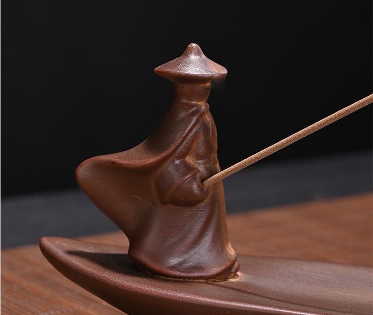 Wooden Zen Incense Holder