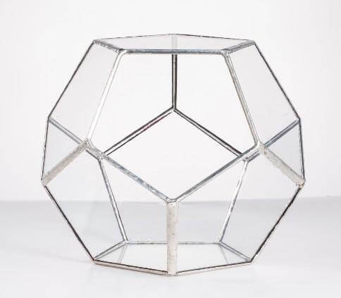 Geometric Terrarium Glass Vase