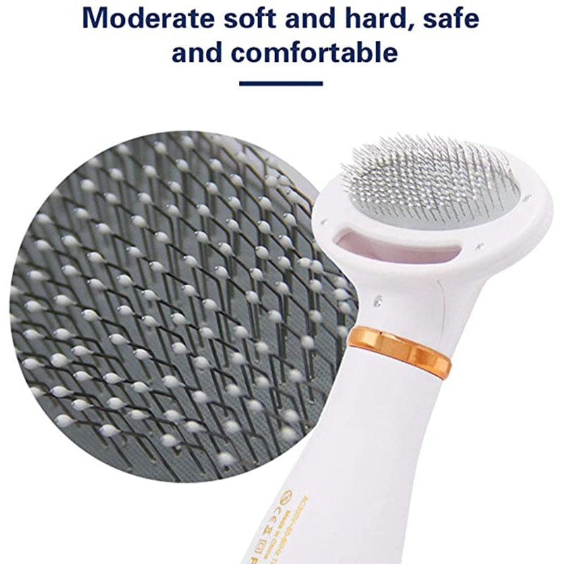 2in1 Pet Dryer Brush