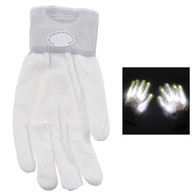 Colorful LED Party Gloves