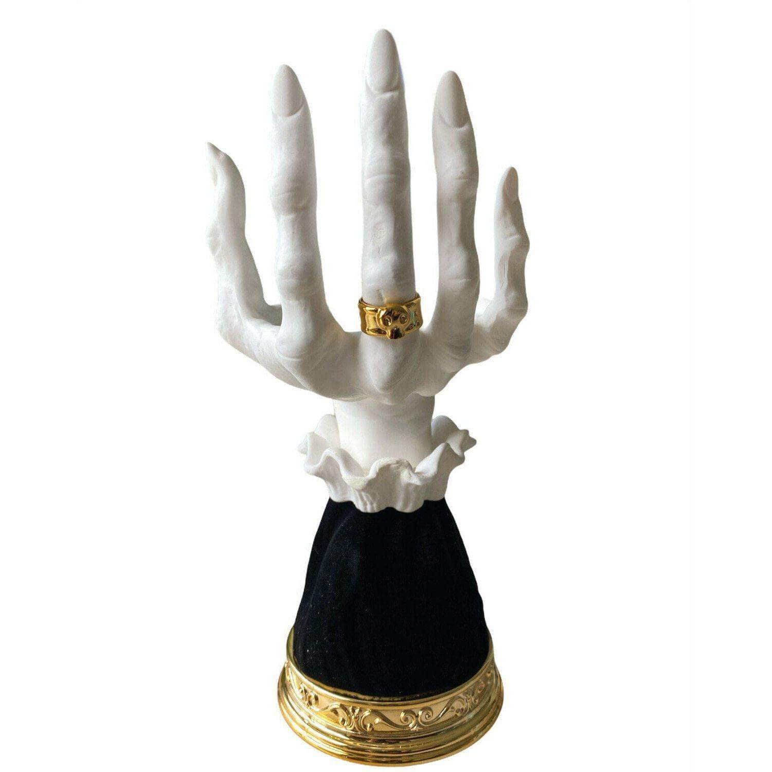 Halloween Resin Witch Hand Candle Holder