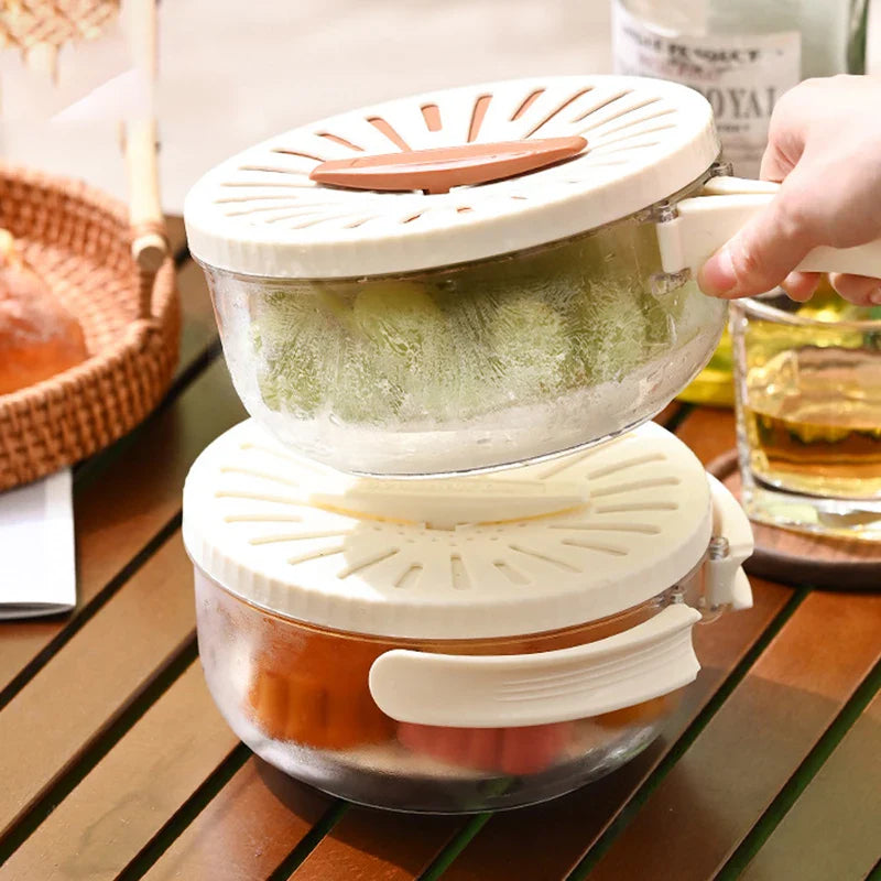 Space Saving Vegetable Fruit Drainer Basket