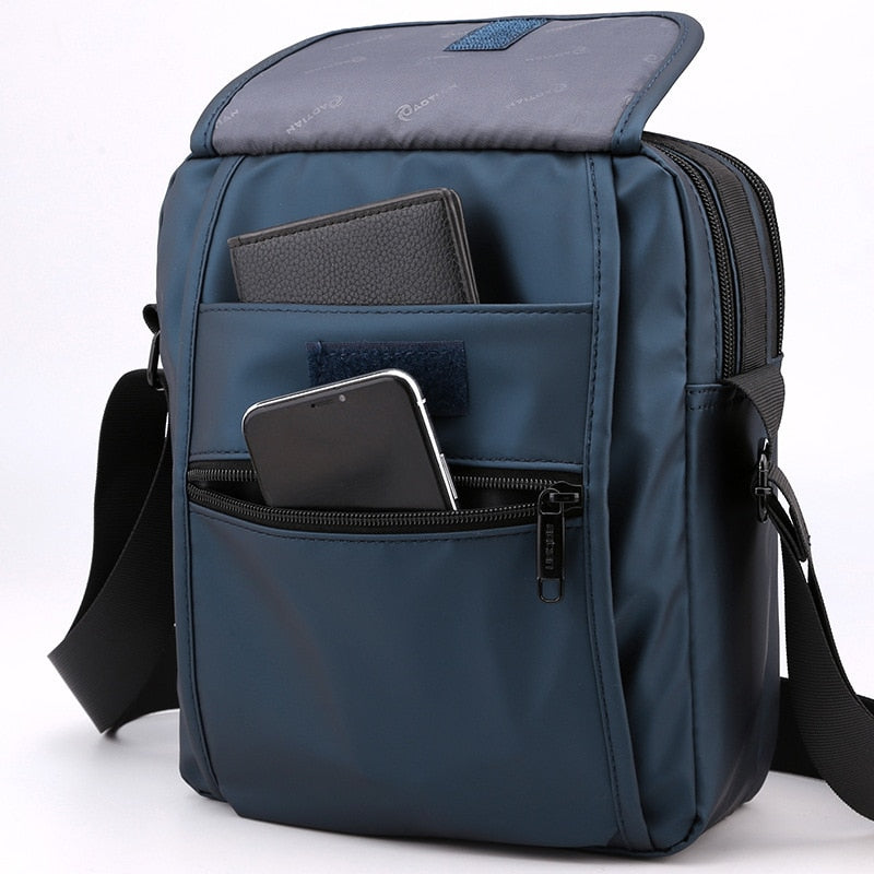 Travel Smart Multi-Layer Shoulder Messenger Bag