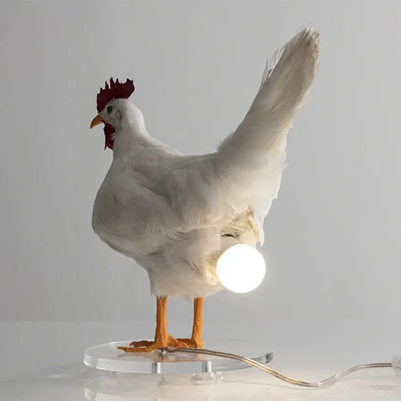 Funny Chicken Butt Egg Lamp