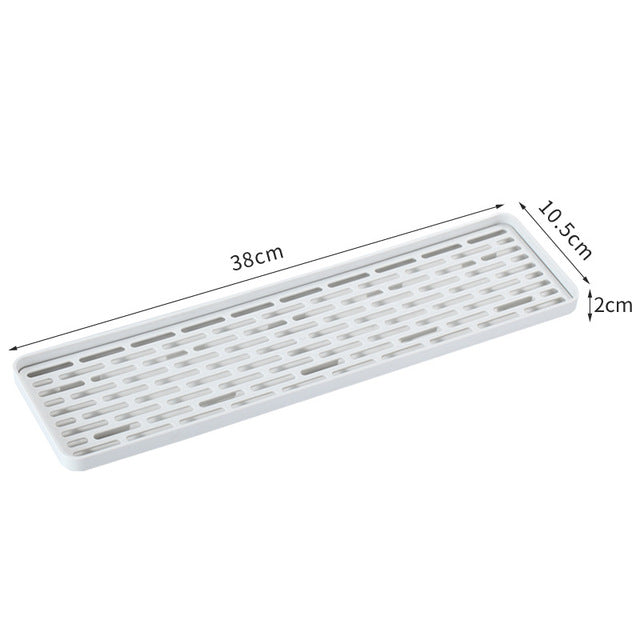 Double Layer Easy Clean Dish Drainer Tray