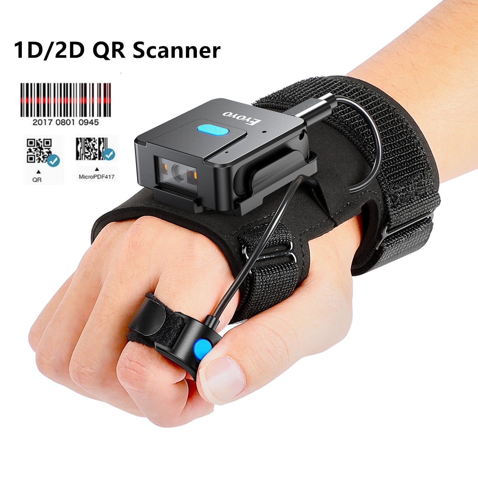 Smart Scan Bluetooth Barcode Reader Glove