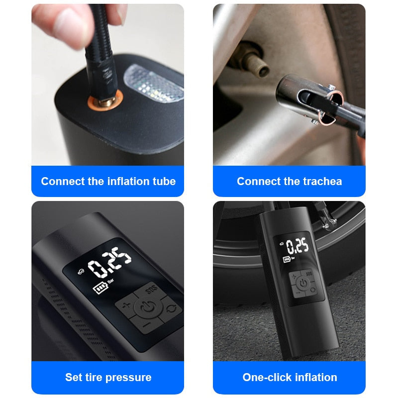 Portable Car Cordless Air Pump