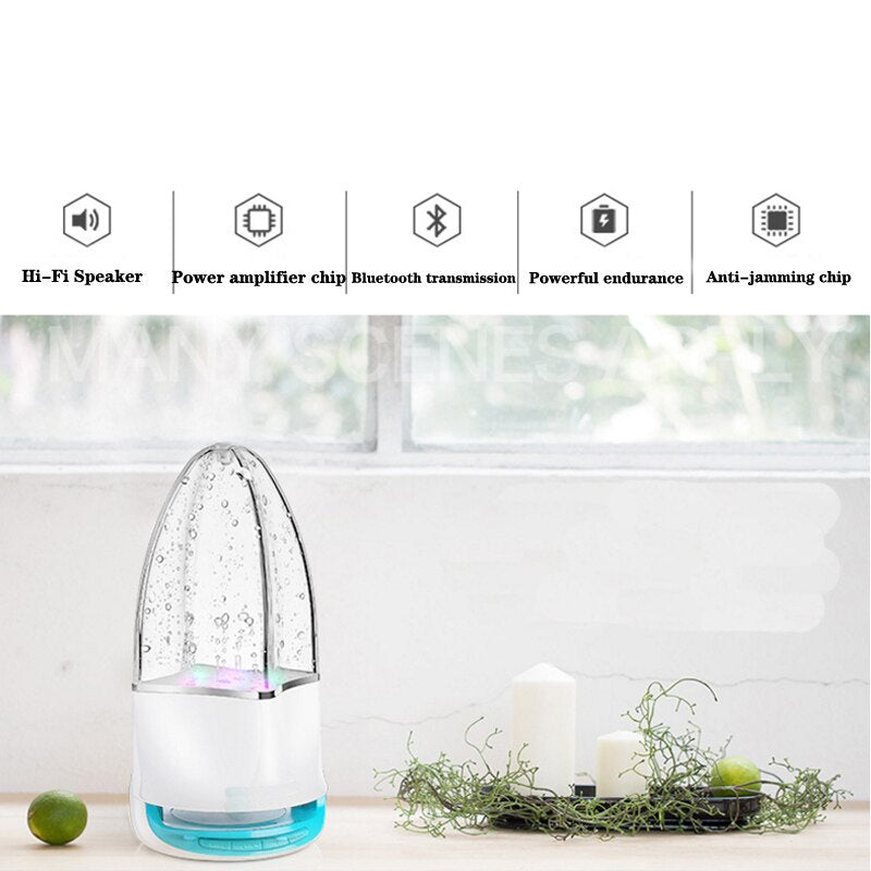 LED Dancing Water Fountain Speaker