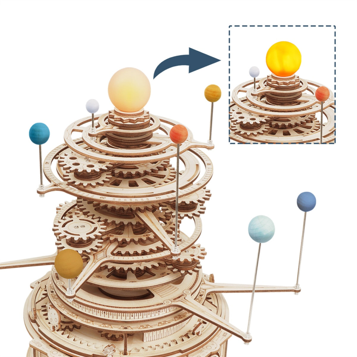 Solar System Intergalactic DIY Wooden Toy