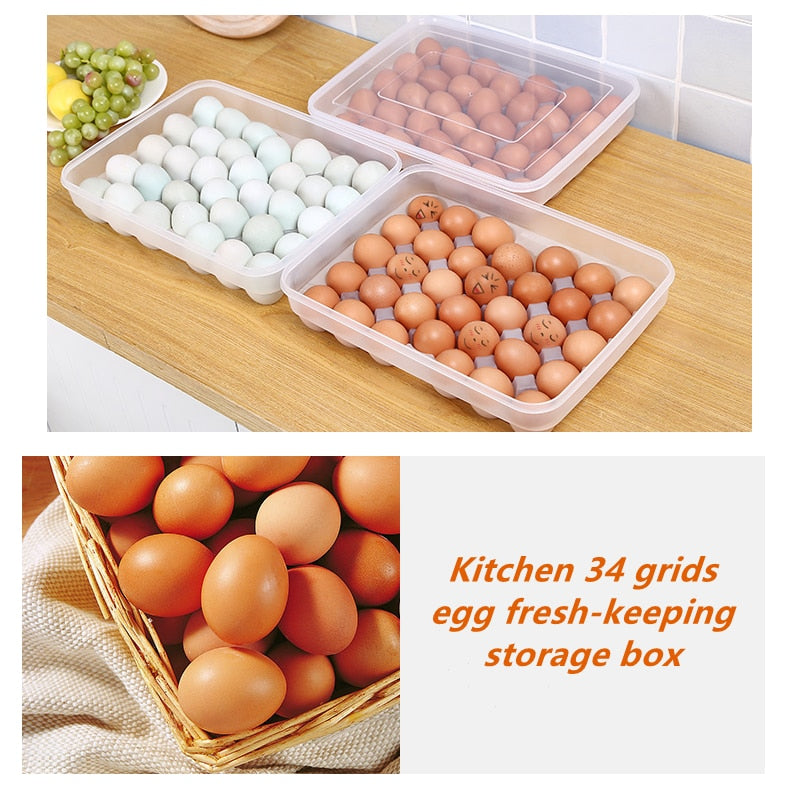 Japanese-Style Plastic Duck Egg Storage Box