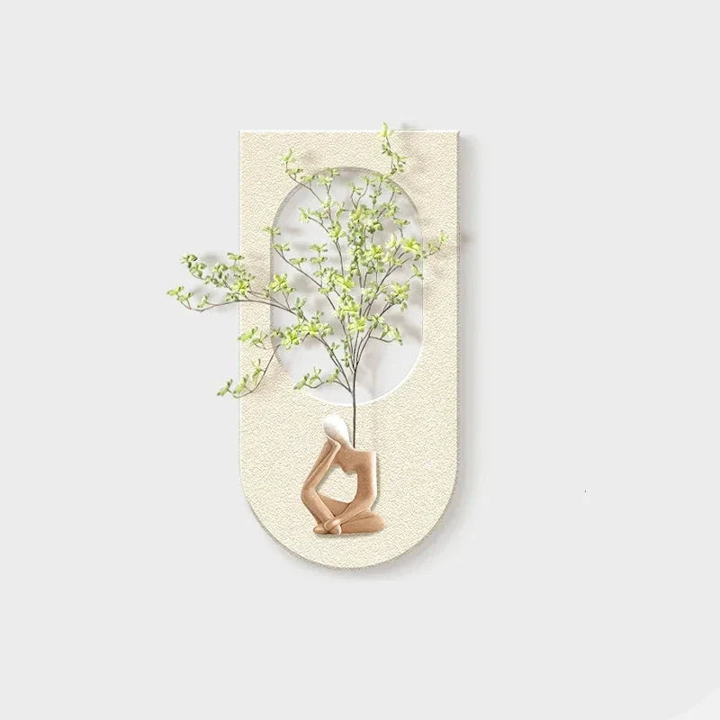 Three-dimensional Green Plant Green Plant Wall Art