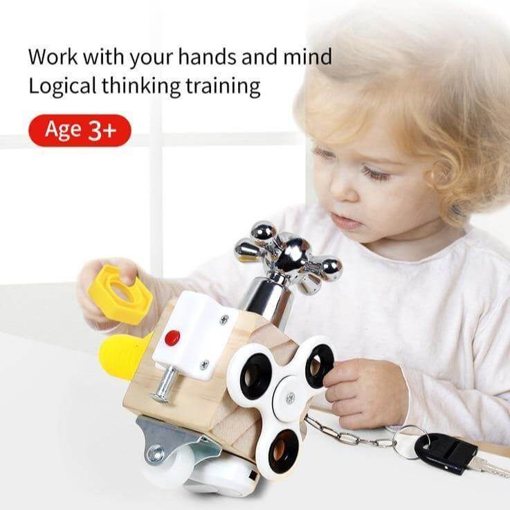 Children Cube Eye-Hand Control Learning Toy