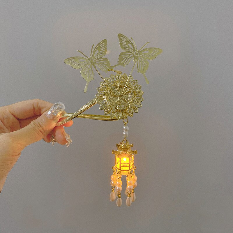 Ancient Style Lantern Hair Pins