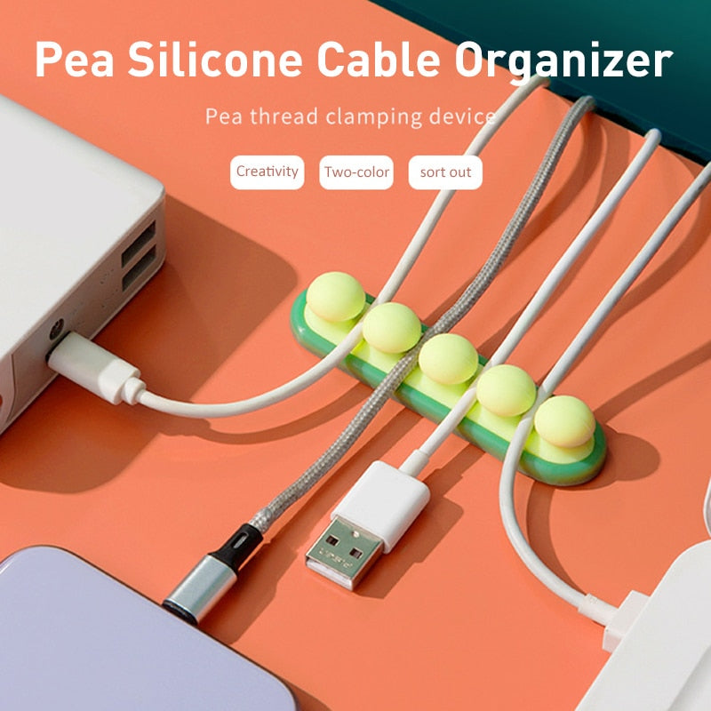 Multipurpose Pastel USB Cable Organizer