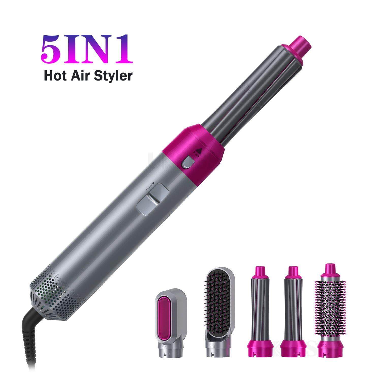 5in1 Negative Ion Hair Straightener Curler