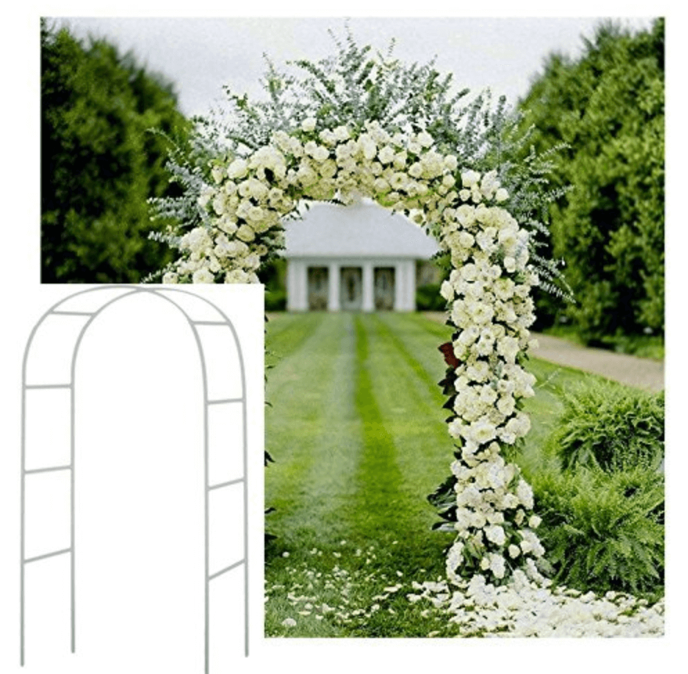 Wedding Decoration Party Props White Metal Wedding Arch