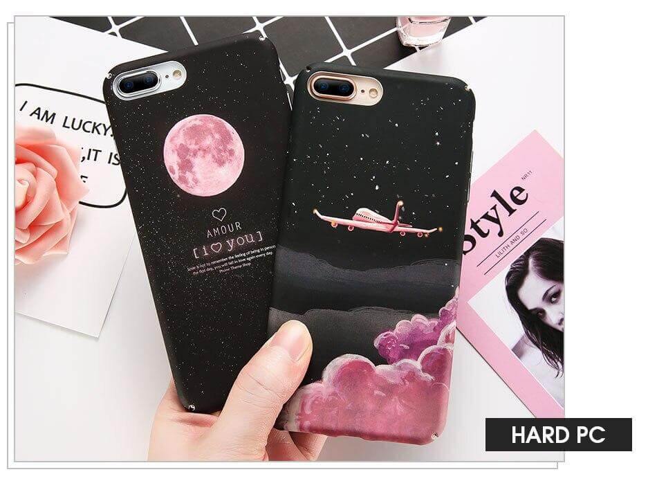 Love Pink Hard iPhone Cases