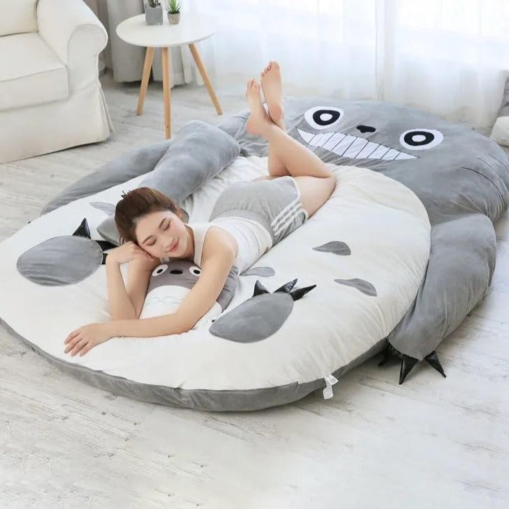 Cute Double Bed Cartoon Beanbag Sofa Bed