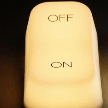 Creative  ON/OFF Switch Led Lamp