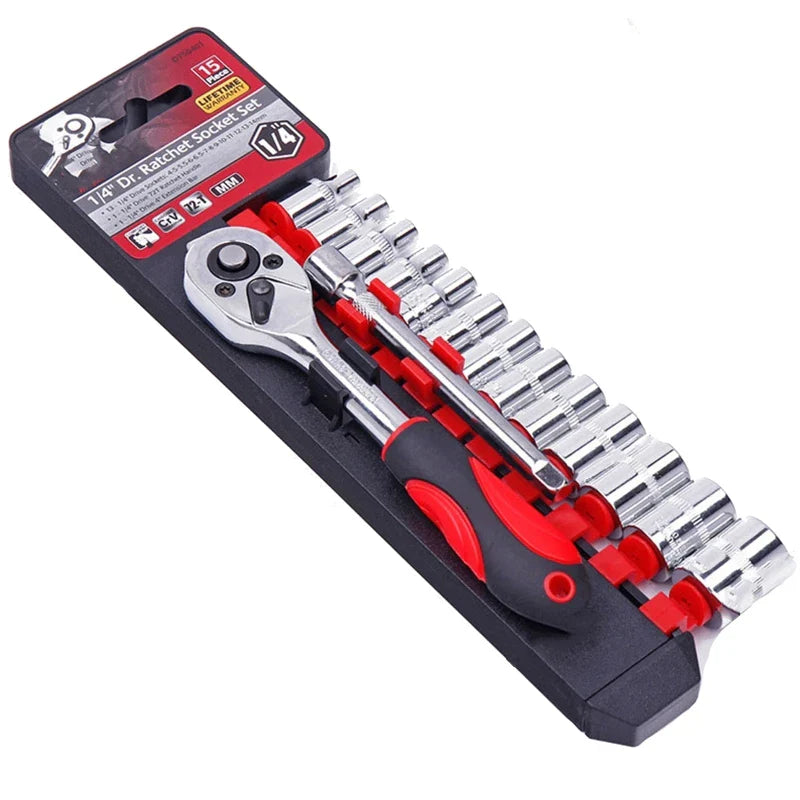 Quick Fix DIY Friendly Ratchet Tool Set