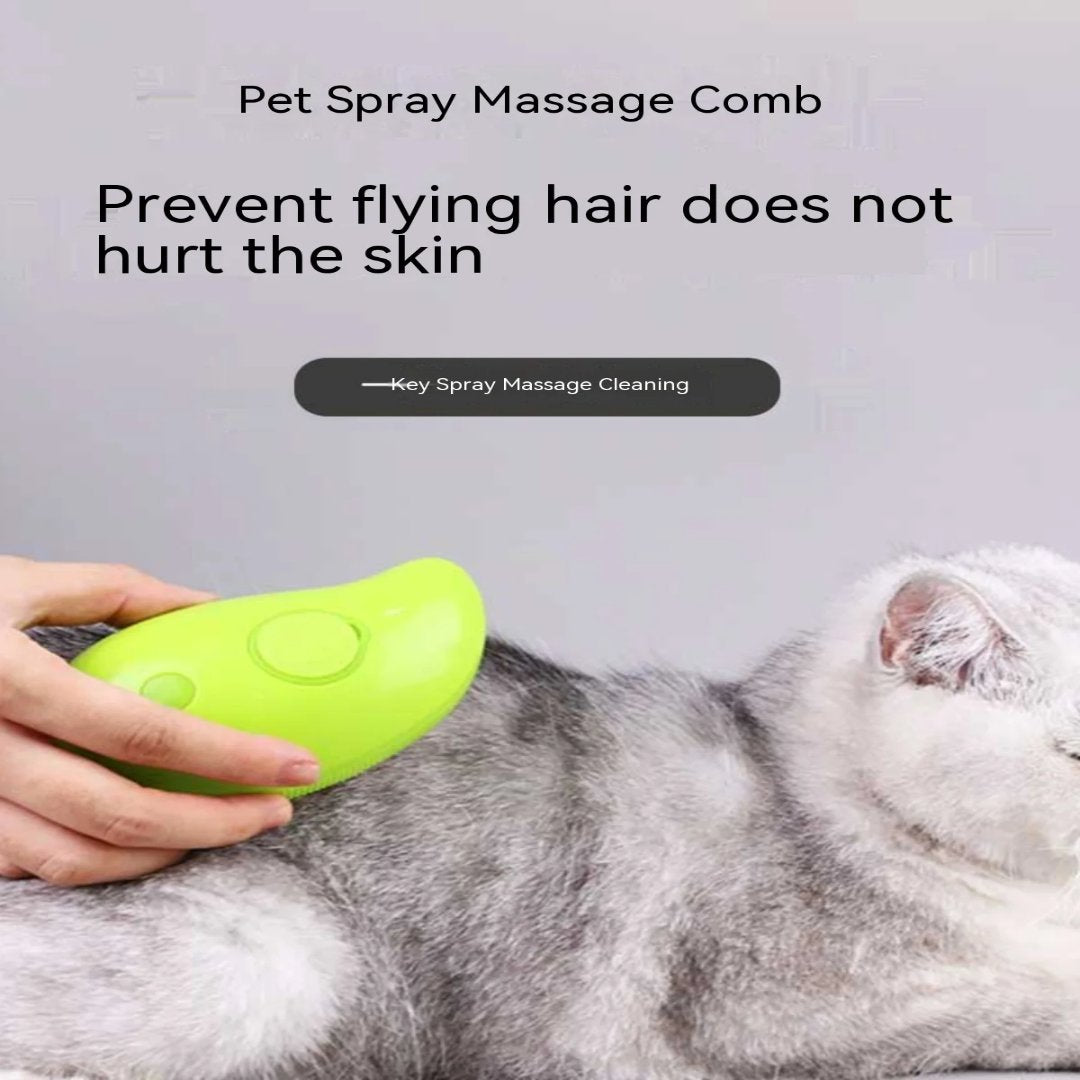 Refreshing Mist Pet Grooming Comb