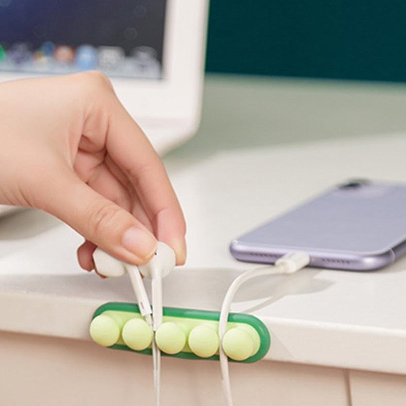 Multipurpose Pastel USB Cable Organizer