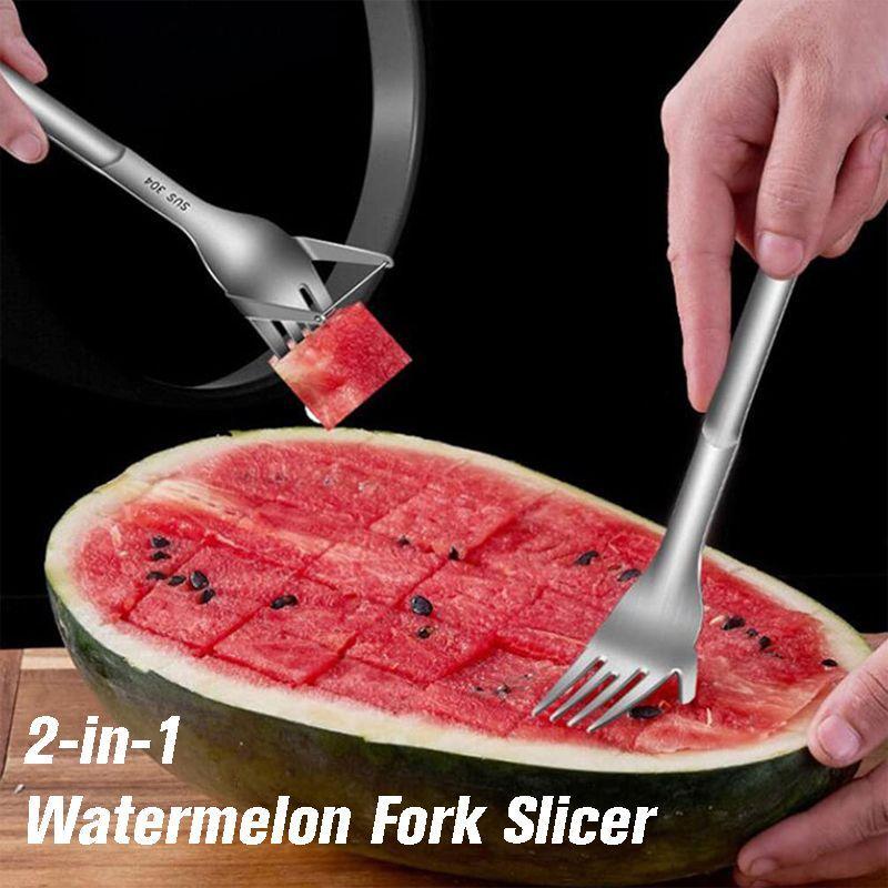 Easy Watermelon Slicer Fork