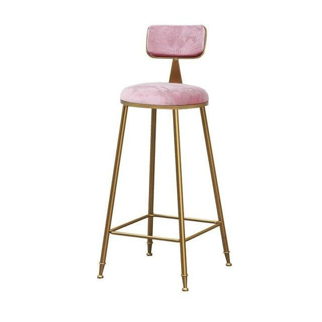 Nordic Modern Iron Bar Stool