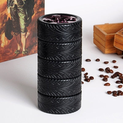 Mini Car Tire Creative Thermos