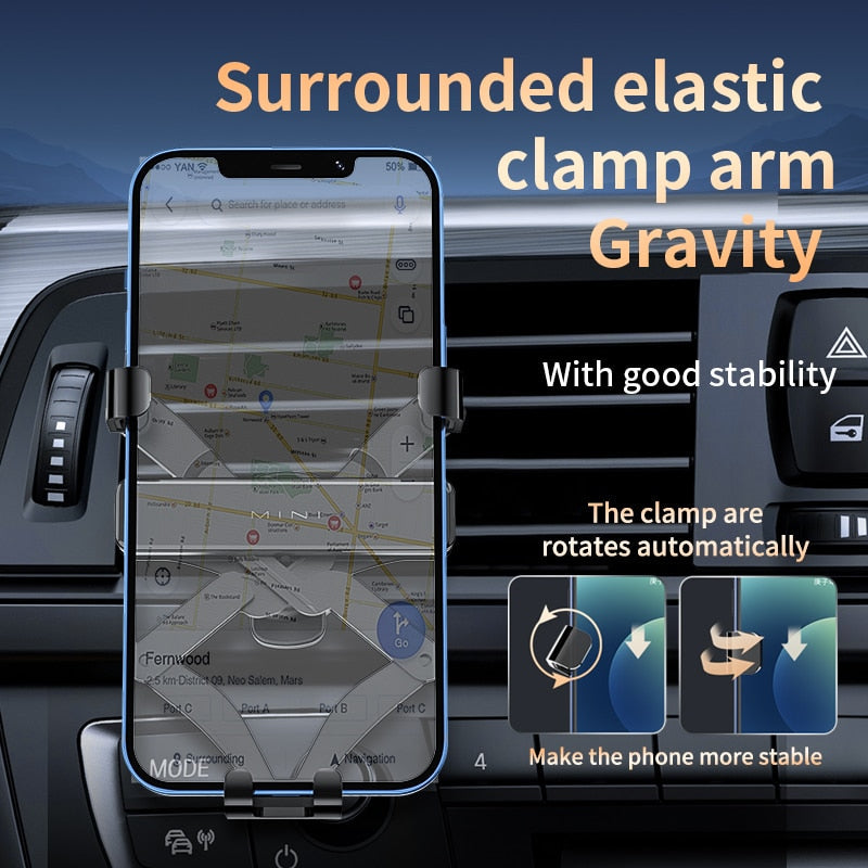 Zero Weight Anti-Gravity Phone Holder