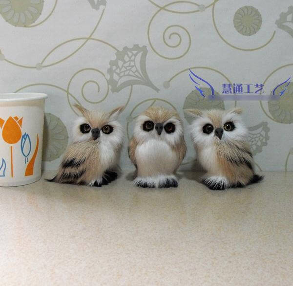 Hand-made Cute Owl Toy Craft