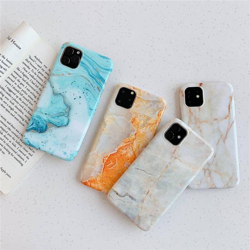 Marble Pattern iPhone Cases