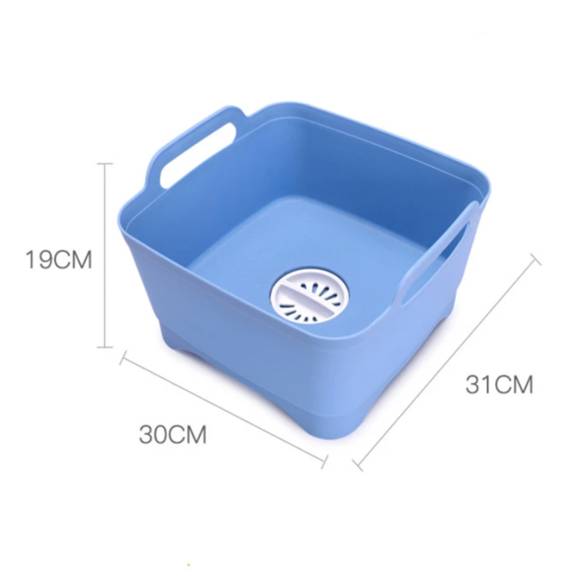 Portable Large Vegetable Washer Drain Basket