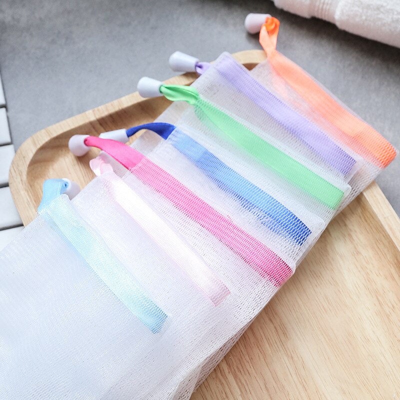 10Pcs Hangable Soap Organizer Mesh Bag